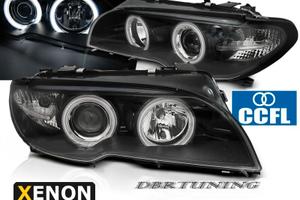 Coppia fari Xenon CCFL BMW 3 coup-cab E46 03-06