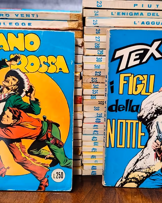Tex 1-50 fumetto brossurato 