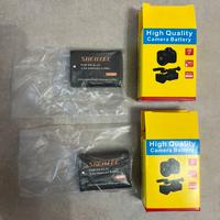 Batterie Shehtec per Nikon Coolpix + caricatore