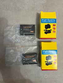 Batterie Shehtec per Nikon Coolpix + caricatore