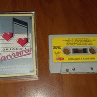 MC MUSICASSETTA OMAGGIO A SANREMO BARILLA ANNI 80'