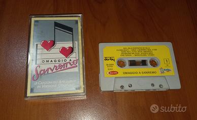 MC MUSICASSETTA OMAGGIO A SANREMO BARILLA ANNI 80'