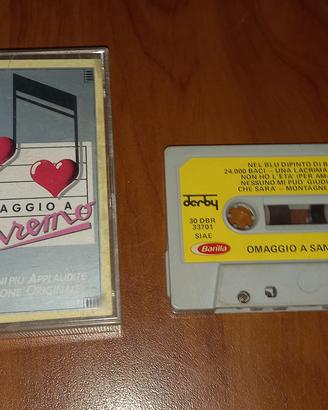 MC MUSICASSETTA OMAGGIO A SANREMO BARILLA ANNI 80'