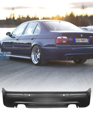 PARAURTI POSTERIORE BMW E39 LOOK M5 PDC DOPPIA USC