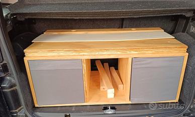 Kit Camperizzazione Fiat Qubo/Citoen Nemo