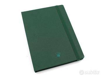 Rolex Block Notes/Agenda Verde Gadget Originale