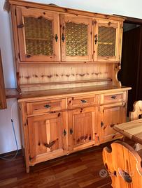 Set arredo in legno massiccio