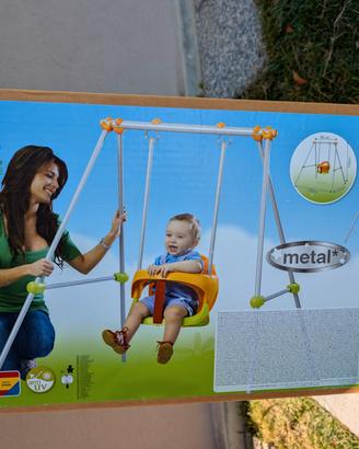altalena smoby maxi Nature metallo h. 120