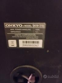Kit Audio Home Cinema: Subwoofer Onkyo + 3 Diffuso