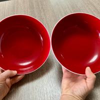 Due ciotole allegre da 740 ml senza sigillo