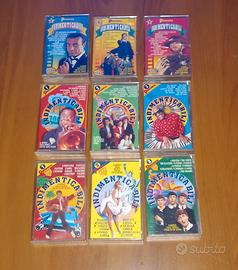 LOTTO DI 9 MUSICASSETTE "INDIMENTICABILI" PANPRAMA