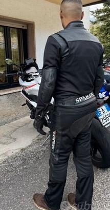 FREEDOM giacca ultra traspirante SPARTA in pelle/