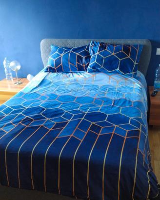 letto 140x190, con materasso alto  27cm