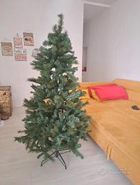 Albero di Natale grande bello pieno nuovo