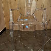 4 Sedie Kartell Louis Ghost