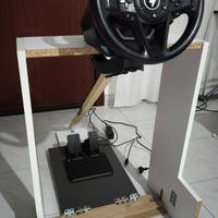 Thrustmaster T128 volante+pedaliera+postazione