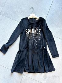 Vestito Original Marines velluto bambina 9/10 anni