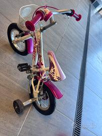 Bicicletta da bambina 2/4 anni