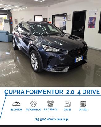 Cupra Formentor 2.0 TDI 4Drive DSG