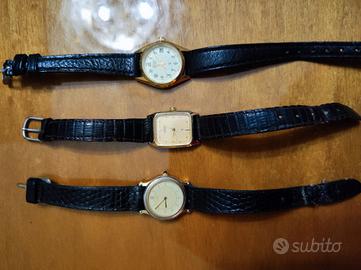 tris orologi Citizen 