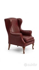 Poltrona in Pelle Bergere “Fornarina” di Busnelli