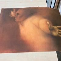 Dipinto crete su carta pergamena