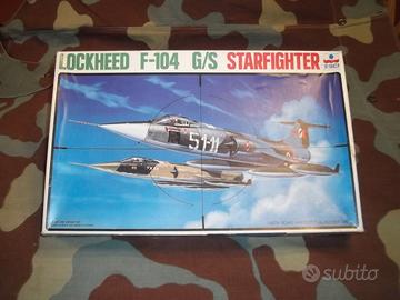Kit Montaggio Caccia F-104 Starfighter Esci 1/48