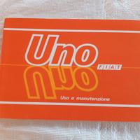 Fiat Uno Turbo i.e. Libretto Uso Manutenzione 1988