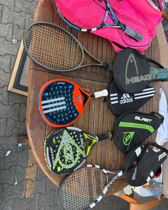 Borsone completo tennis padel