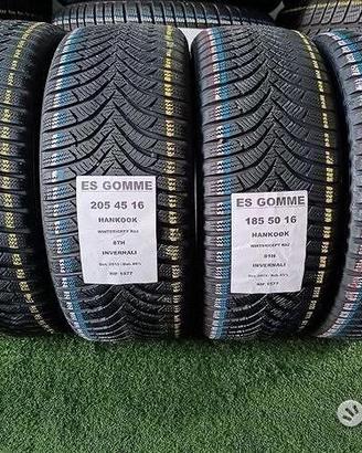 4 gomme 185 50 16/205 45 16 HANKOOK RIF1577
