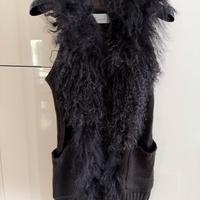 Meraviglioso gilet con pelliccia  Max Mara