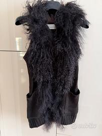 Meraviglioso gilet con pelliccia  Max Mara