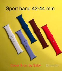 Cinturini silicone sport band Apple Watch 42-44 mm