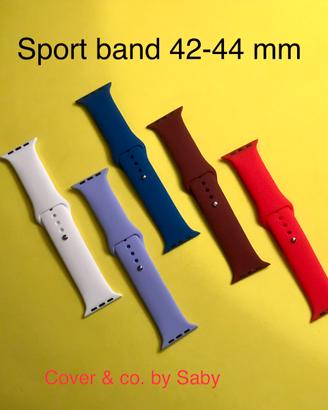 Cinturini silicone sport band Apple Watch 42-44 mm