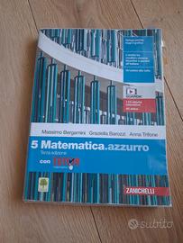 Matematica azzurro 5  - ISBN 9788808451880