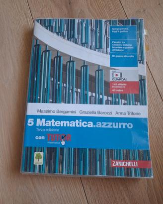 Matematica azzurro 5  - ISBN 9788808451880