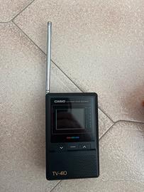 TV portatile vintage Casio