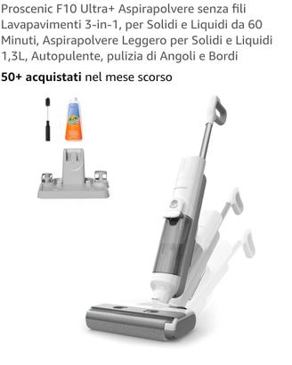 Aspirapolvere e lavapavimenti Proscenic F10 Nuova