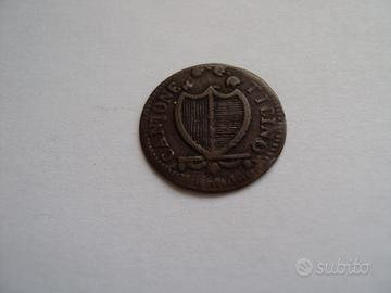 3 Soldi 1841 Canton Ticino - Raro - Conservazione