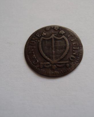 3 Soldi 1841 Canton Ticino - Raro - Conservazione