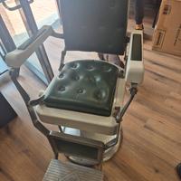 poltrona barbiere vintage