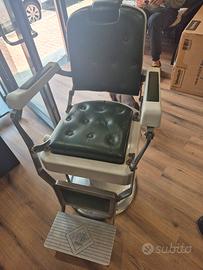 poltrona barbiere vintage