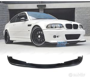 SPOILER LIP BMW E46 98-07 LOOK M3 NERO LUCIDO