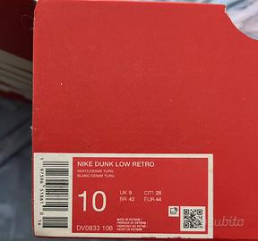 Nike dunk low retro
