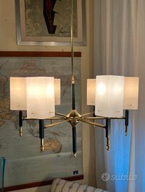 Lampada a sospensione anni'50 Stilnovo 