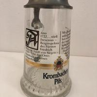 Boccale birra da collezione Krombacher Pils