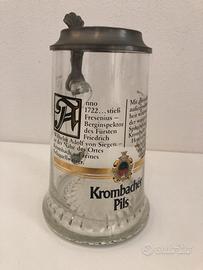 Boccale birra da collezione Krombacher Pils