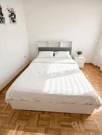 Letto matrimoniale 140x200 (+ Materasso - 3 Mesi)