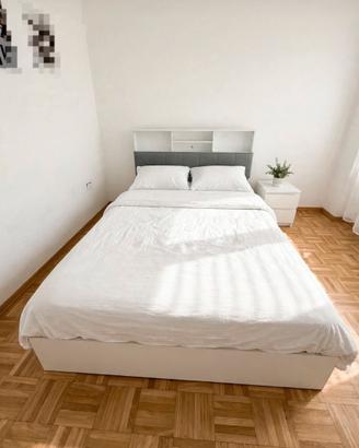 Letto matrimoniale 140x200 (+ Materasso - 3 Mesi)