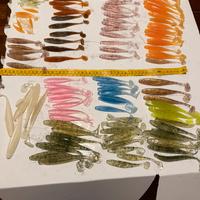 Lotto shad pesca  spinning